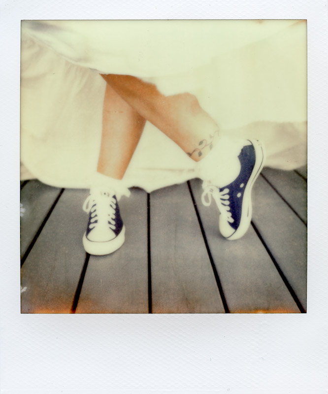 Texas Wedding - SX-70 - Impossible Project PX-70 COOL