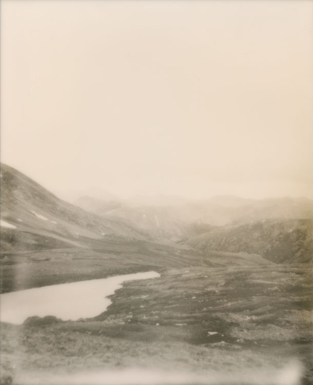 Photo: Synthia Goode - Independence Lake - Aspen, CO - Spectra SE - Impossible Project PZ600