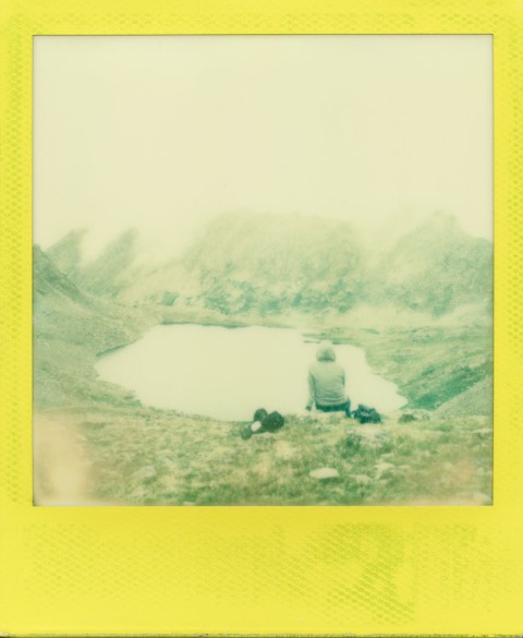 Synthia at Lost Man Lake - Impossible Project PX-70 NIGO Edition