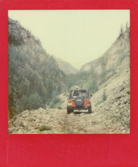 Lead King Basin Jeep Trail - Colorado - Impossible Project PX-70 Nigo Edition